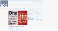 Desktop Screenshot of design-by-izo.com