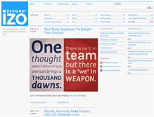 Tablet Screenshot of design-by-izo.com